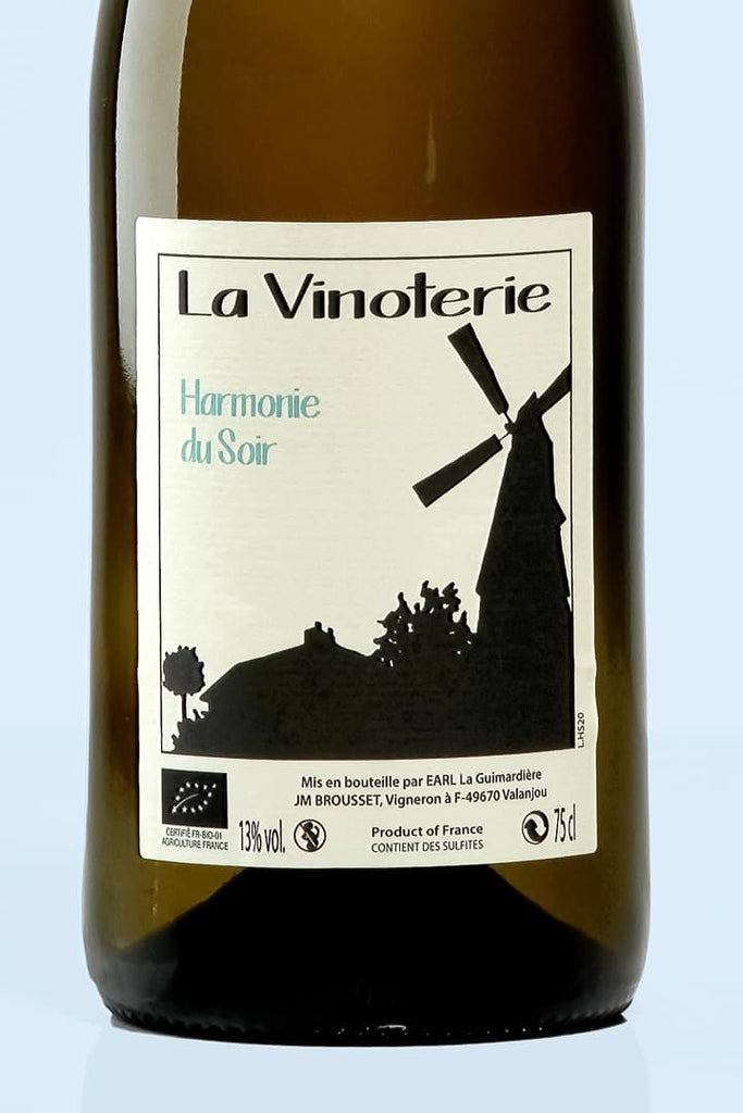 Loire / Vin de France / Harmonie du Soir, 2020 / La Vinoterie / Blanc - Whynat.fr