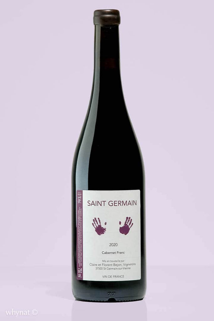 Loire / Vin de France / Saint Germain, 2020 / Claire et Florent Bejon / Rouge - Whynat.fr