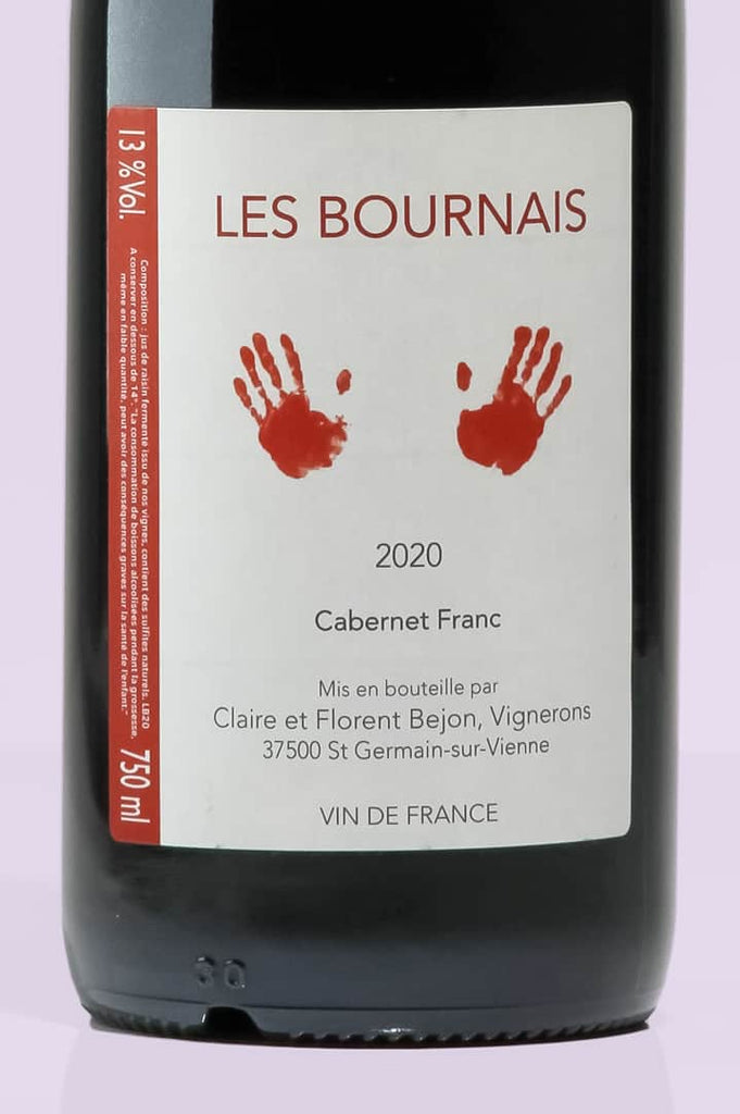 Loire / Vin de France / Les Bournais, 2020 / Claire et Florent Bejon / Rouge - Whynat.fr