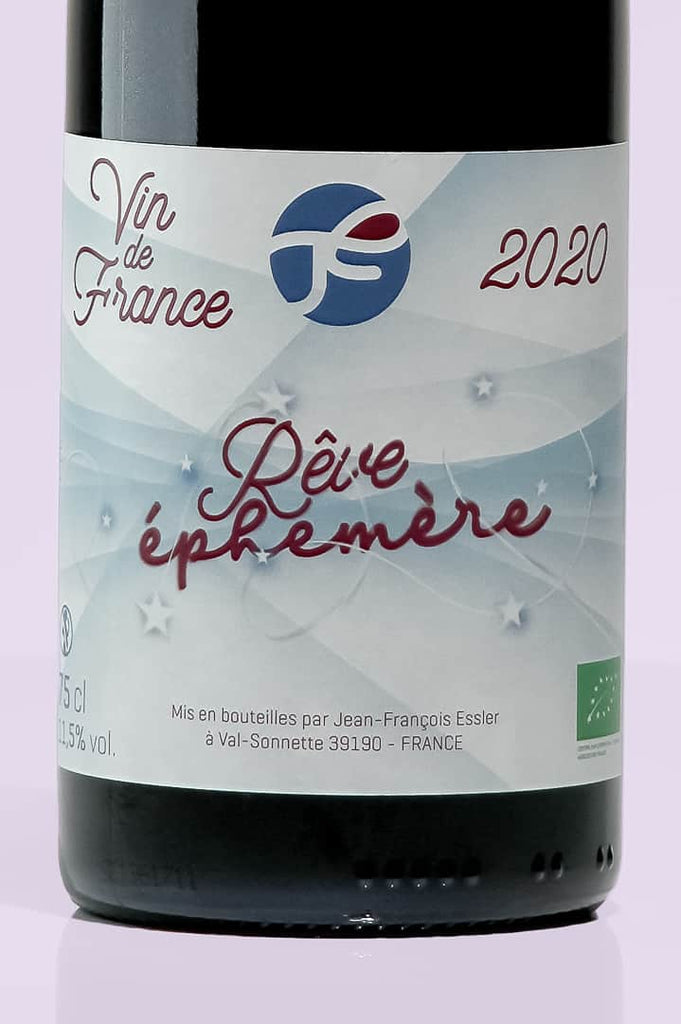 Jura / Vin de Frane / Rêve éphemère , 2020 / Jean-François Essler / Rouge - Whynat.fr
