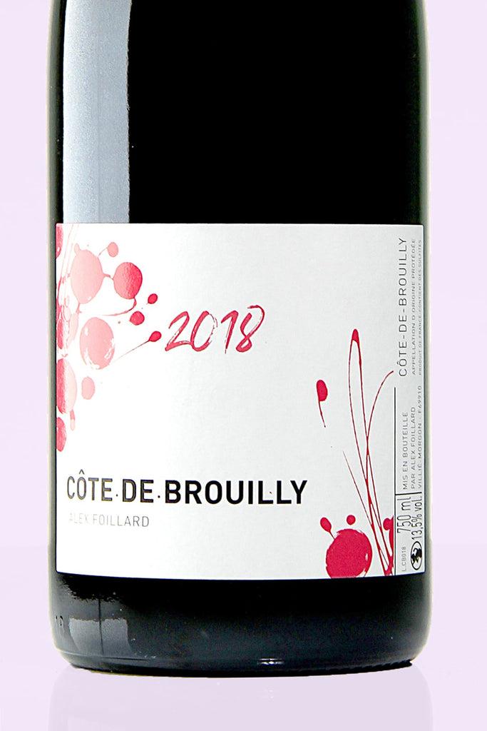 Beaujolais / Brouilly / Côte de brouilly, 2018 / Alex Foillard / Rouge - Whynat.fr