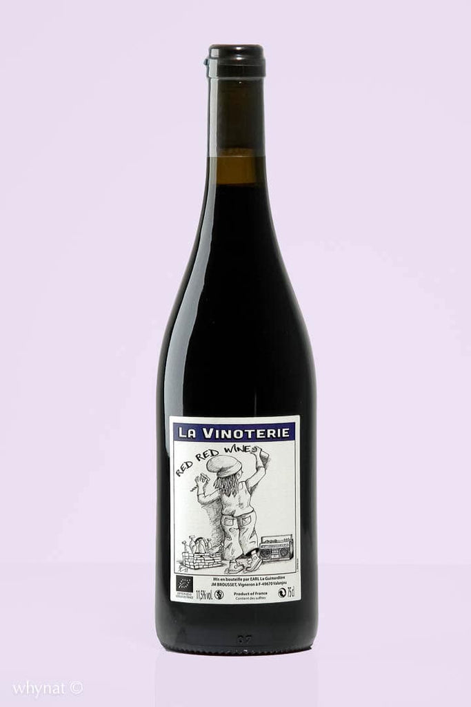 Loire / Vin de France / Red Red Wine , 2020 / La Vinoterie / Rouge - Whynat.fr