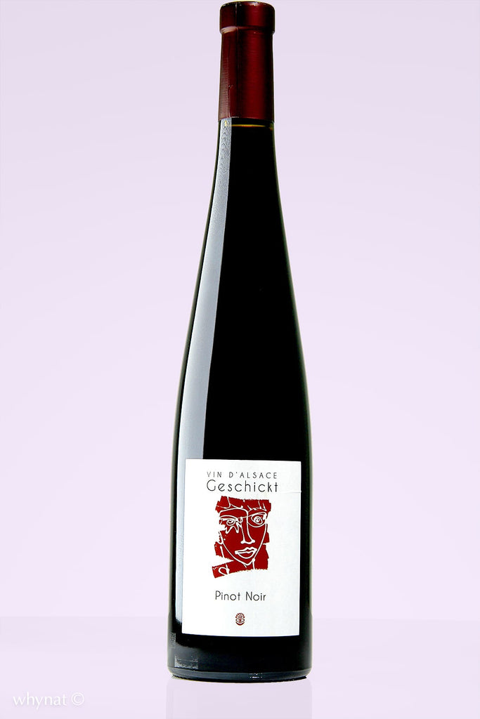 Alsace / Alsace / Pinot Noir, 2018 / Geschickt / Rouge - Whynat.fr
