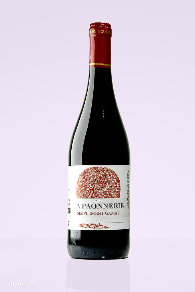 Loire / Coteaux d'Ancenis / Simplement Gamay, 2019 / La Paonnerie / Rouge - Whynat.fr